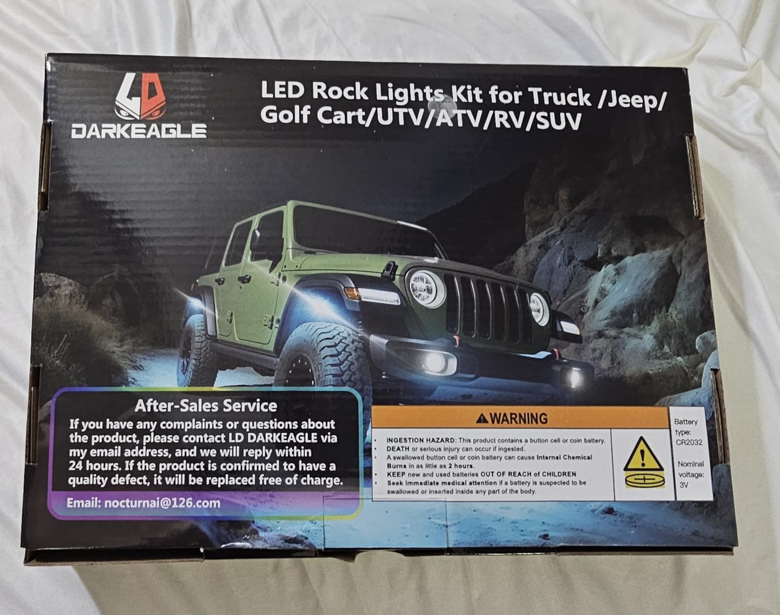 20Pods RGB LED Rock Lights Multicolor Underglow Accent Light Kit 12V | APP/Dual Remote, Colored Flash & Strobe Mode, Music Sync Dual Zone, Plug-Play, Waterproof for Truck Pickup Dually SUV Jeep customer photo 1