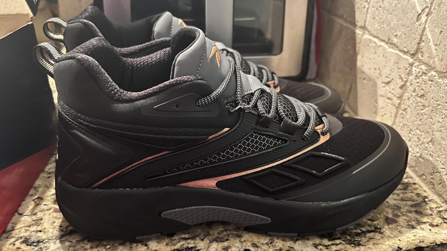 Reebok Zone Breaker High Top Sneakers for Men Basketball Shoes customer photo 2