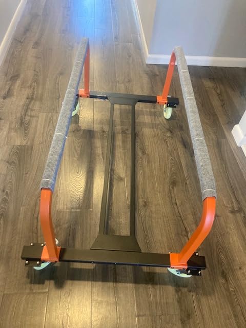 Watercraft PWC Jet Ski Dolly| Adjustable Bracket for Various skis | 1000LB Capacity| Adjustable Bracket Width| 4 Heavy-Duty casters (Lockable)| for Jet skis| Kayaks and speedboats customer photo 2