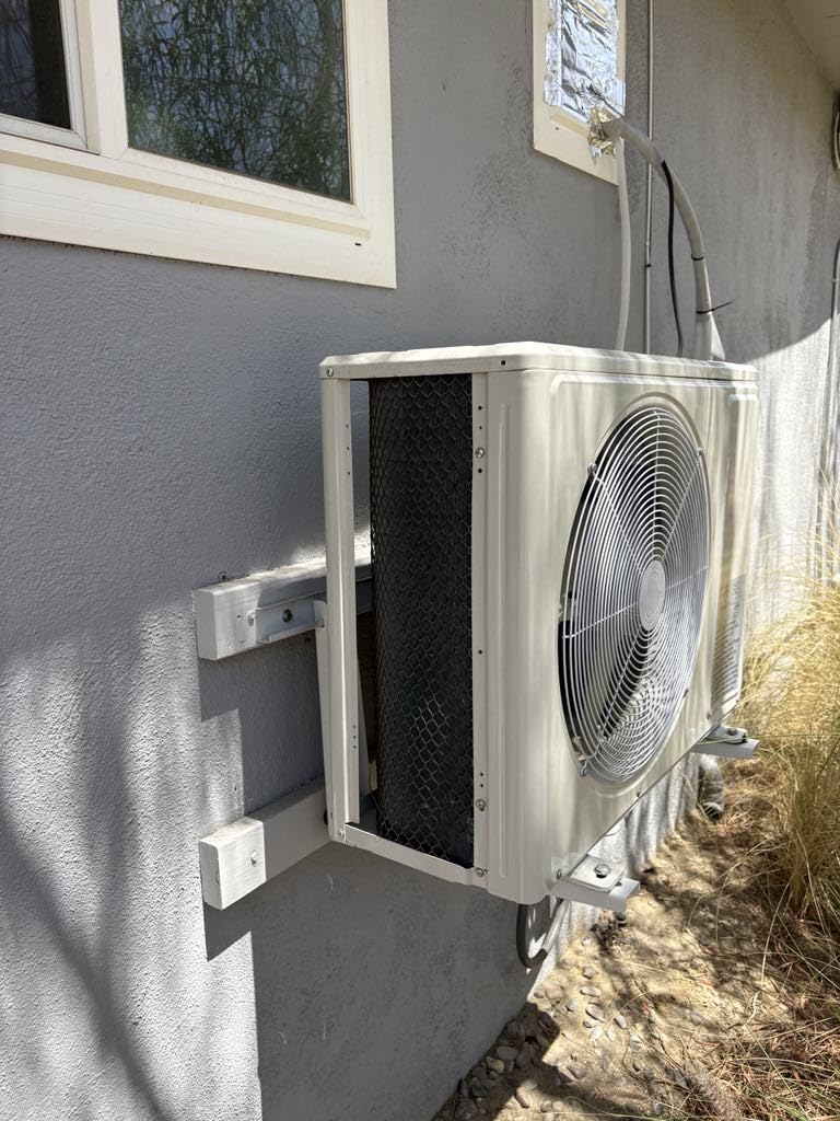 Mountman 9000 BTU Mini Split AC/Heating System, 19 SEER2 110/120V Energy Efficient Ductless Inverter System, Cools Up to 450 Sq.Ft with Pre-Charged Condenser, Heat Pump & Installation Kits customer photo 1