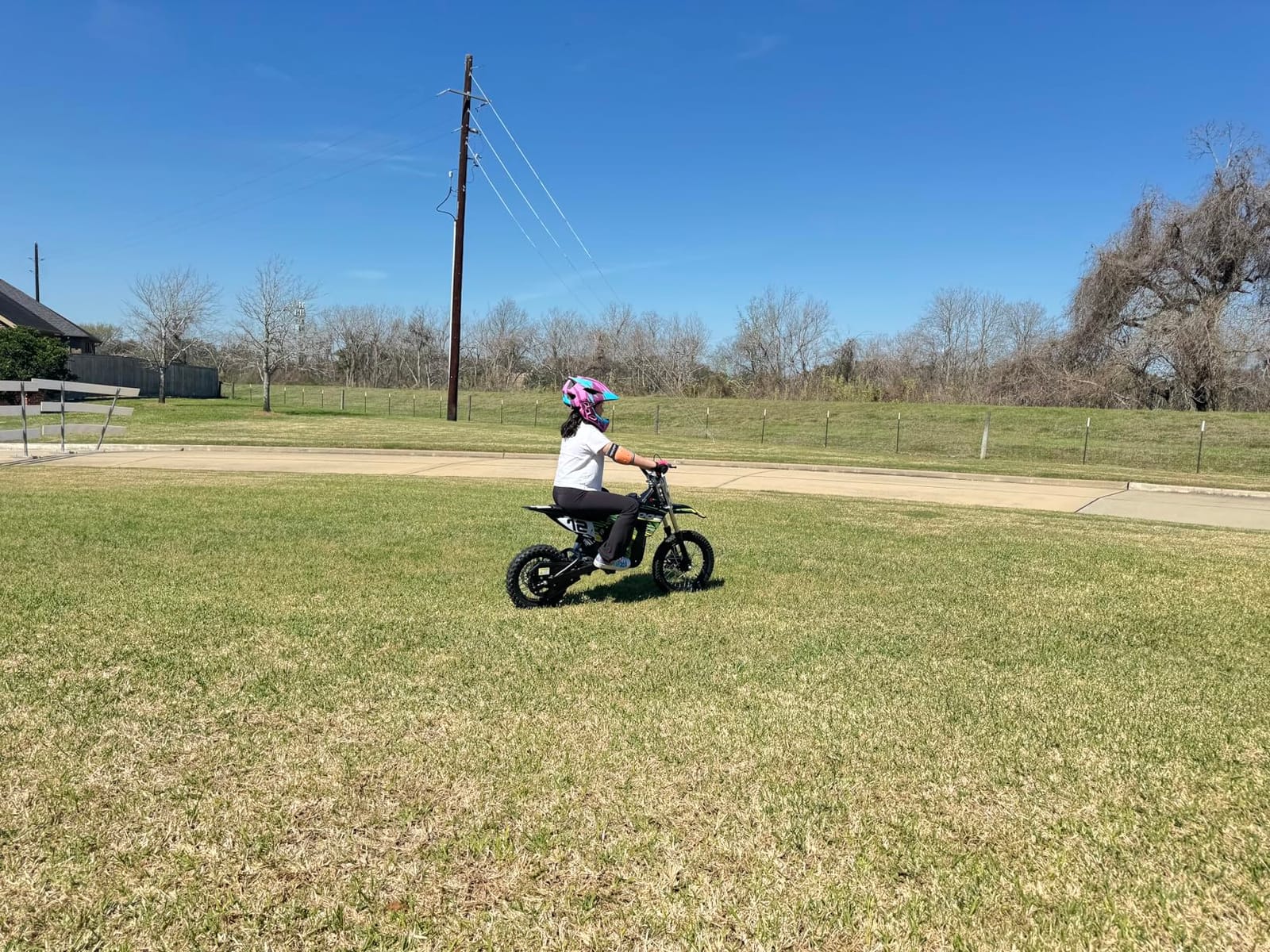 KOOZ HP112E PRO 36V 1000W Electric Dirt Bike Motorcycle for Kids customer photo 1