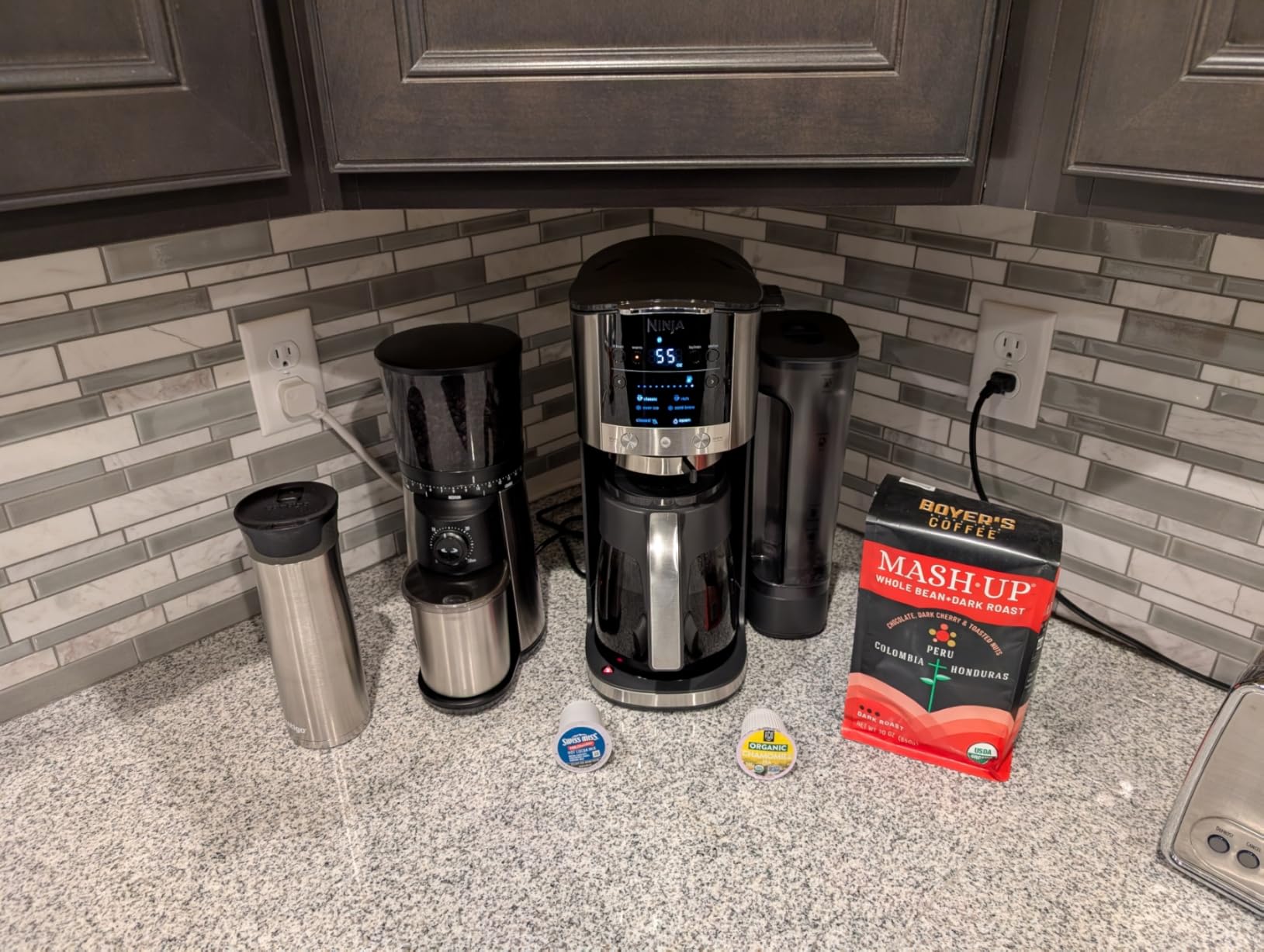 Ninja DualBrew Coffee Maker, Grounds & Pods, Stainless Steel, GP161 customer photo 2