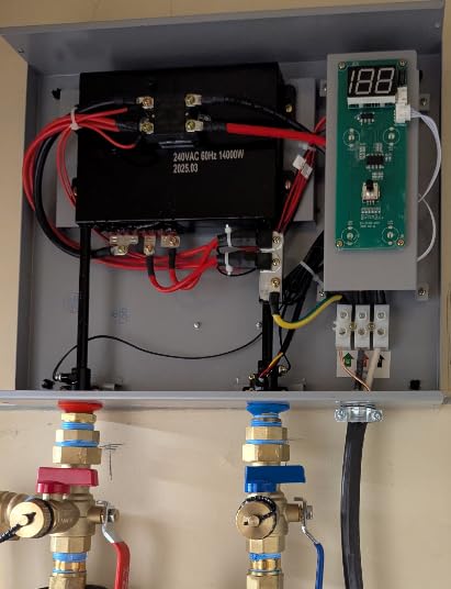 36kW Tankless Water Heater Electric, ThermoMate On Demand Instant Hot Water Heater 240 Volt, Max 8.0 GPM Self-Modulating customer photo 1