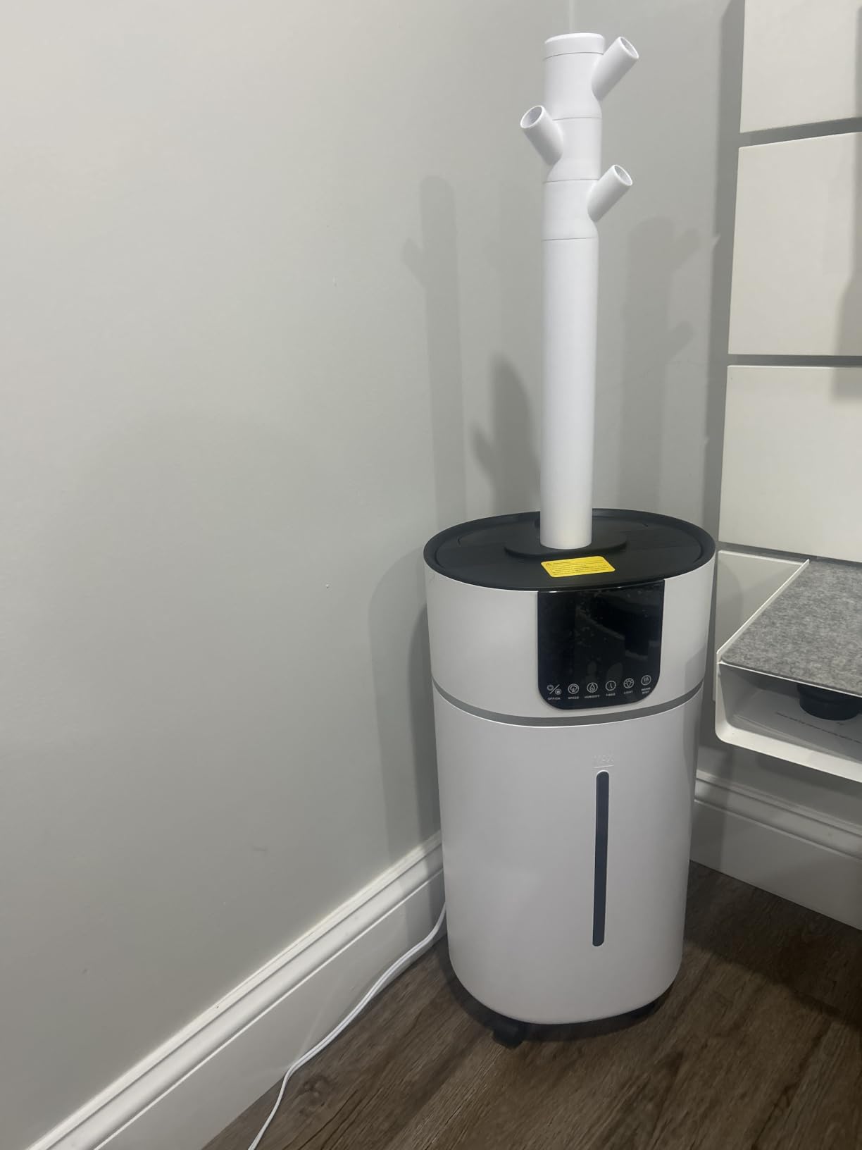 AreShark 4.2 Gal/16L Humidifier Large Room, Cool Warm Mist 2000ft² Whole House Air Humidifiers for Bedroom, Plants, Adults, 60H Runtime, Humidity Setting, Easy to Clean, Top Fill, Extension Tube customer photo 2