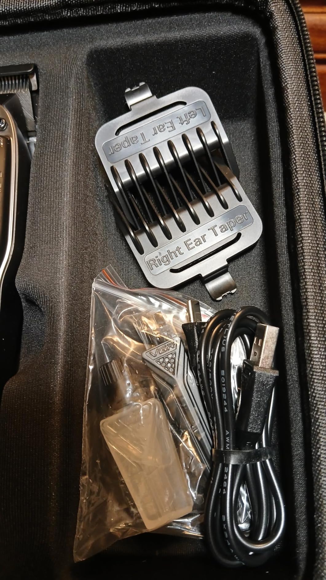 VGRPRO Hair Clippers for Men Professional, Cordless & Corded Barber Clipper | Clippers for Hair Cutting with Package Case, Electric Grooming Kit for Home & Barber Use, LED Battery Display, Gift for Men customer photo 2