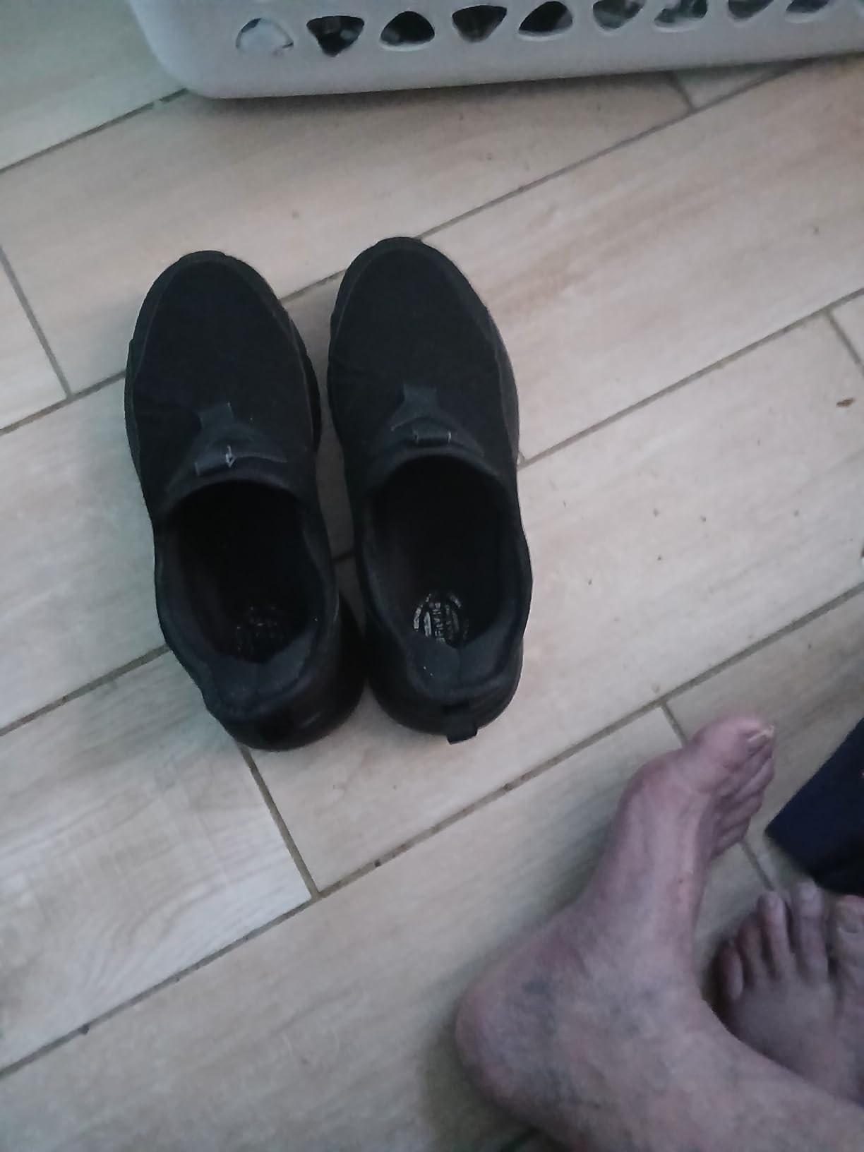 Men's Extra Wide Slip-On Walking Shoes, Hands-Free Orthopedic Sneakers with Arch Support for Plantar Fasciitis, Bunions and Hammertoes - Step Ease V1 customer photo 2