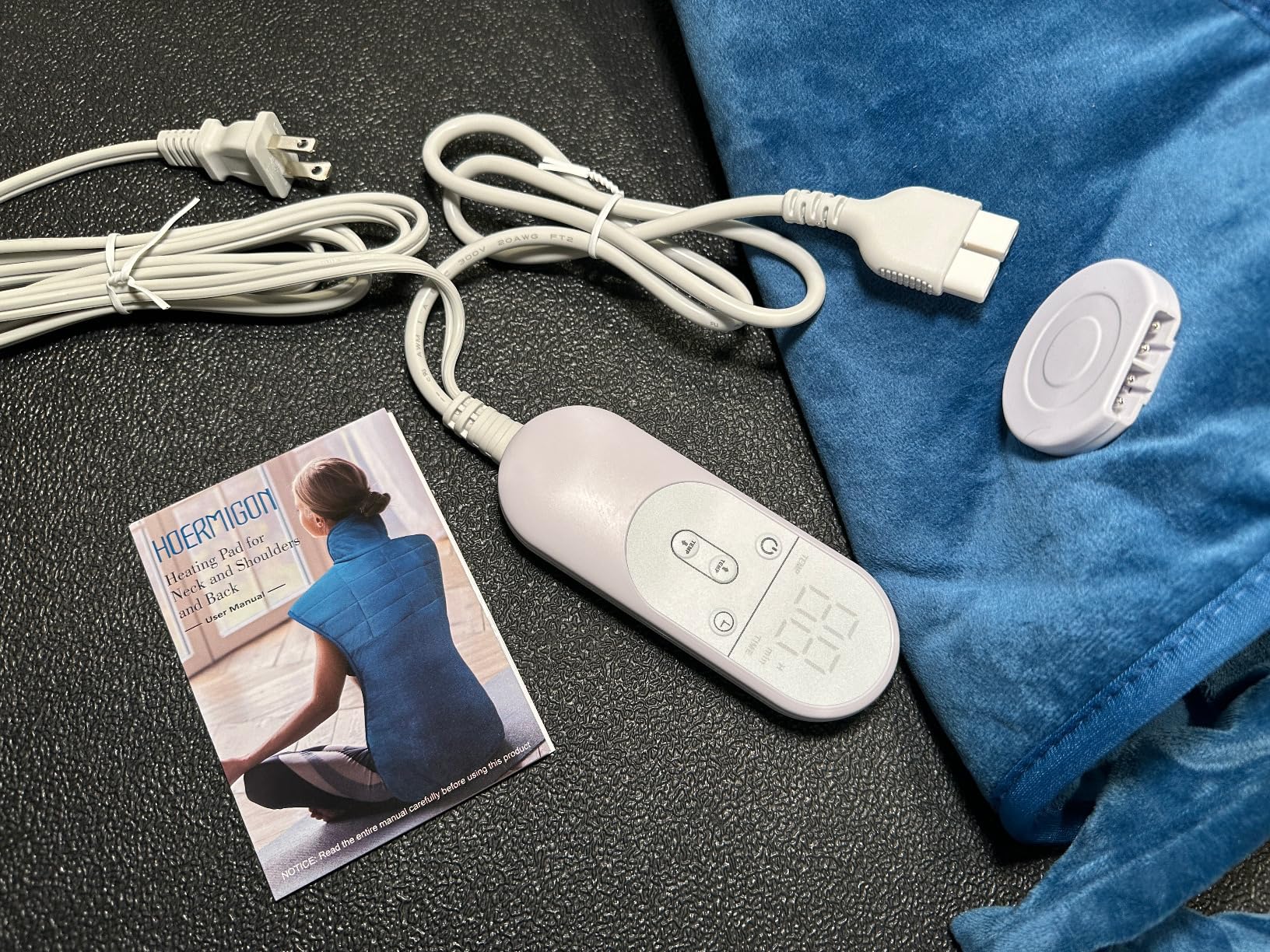 Heating Pad for Neck Shoulders and Back, 2.7lb Weighted Heat Pad for Full Body Relax, 22