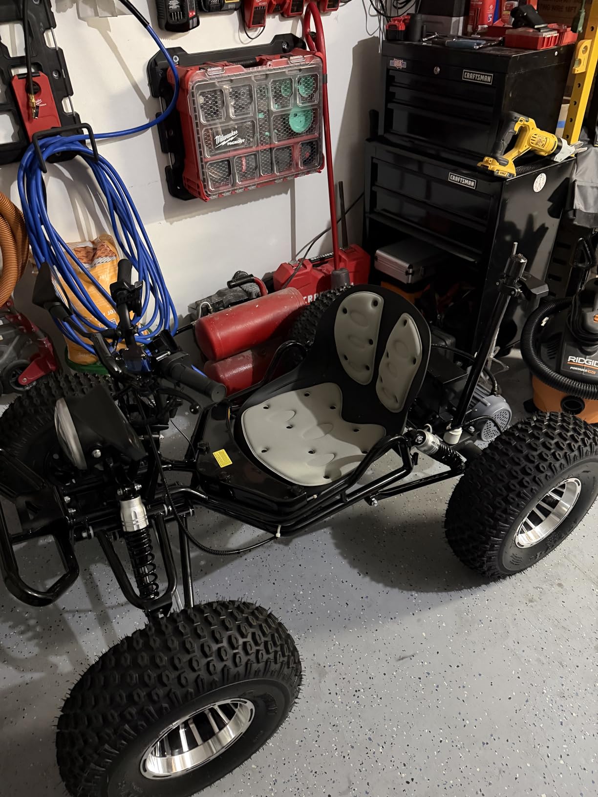 All-Terrain 72V 3000W Electric Off-Road Go Kart for Adults & Teens | Peak 10.8kW, Up To 45 MPH, 37-Mile Range, Shaft Drive, Dual Rear Hydraulic Brakes, 19x7-8 Tires customer photo 1