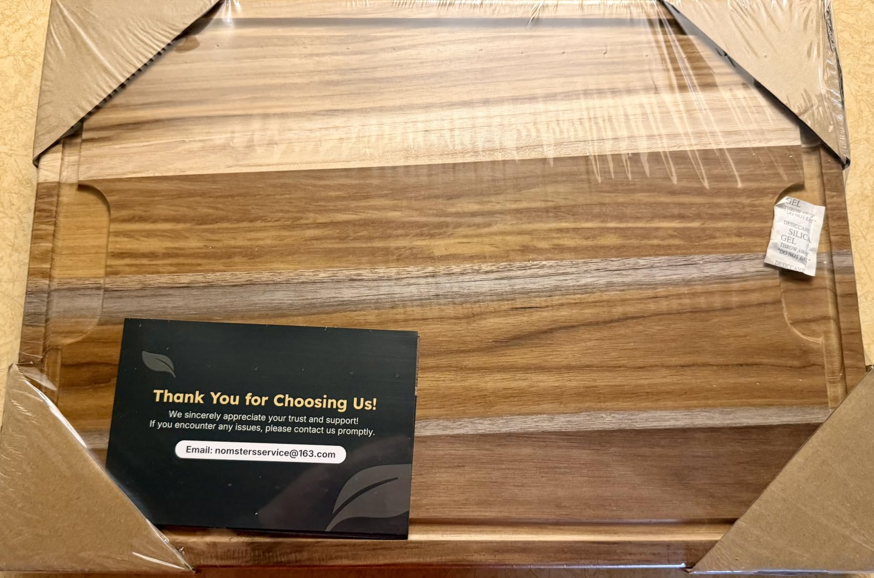 24 x 18 in Teak Cutting Board, Butcher Block with Juice Groove | 1.25