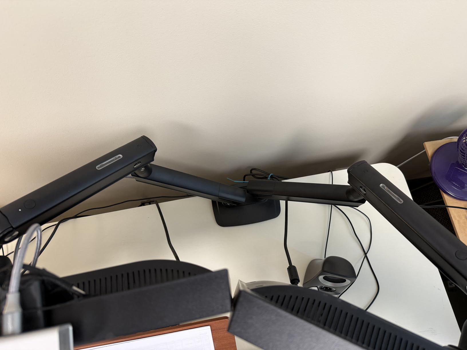HUANUO FlowLift Pro Dual Monitor Mount for 13-32