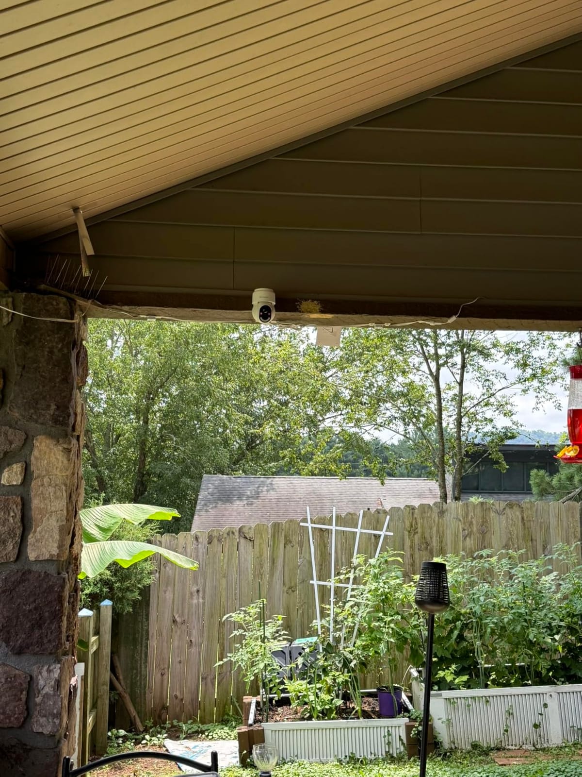 GALAYOU Solar Camera Outdoor Wireless - 2.4 GHz Wi-Fi Battery Powered Cameras for Home Security with Detachable Solar Panel, 2K 360° Pan/Tilt Auto-Tracking, Spotlight, TF Card Storage, R6 1 Pack customer photo 2