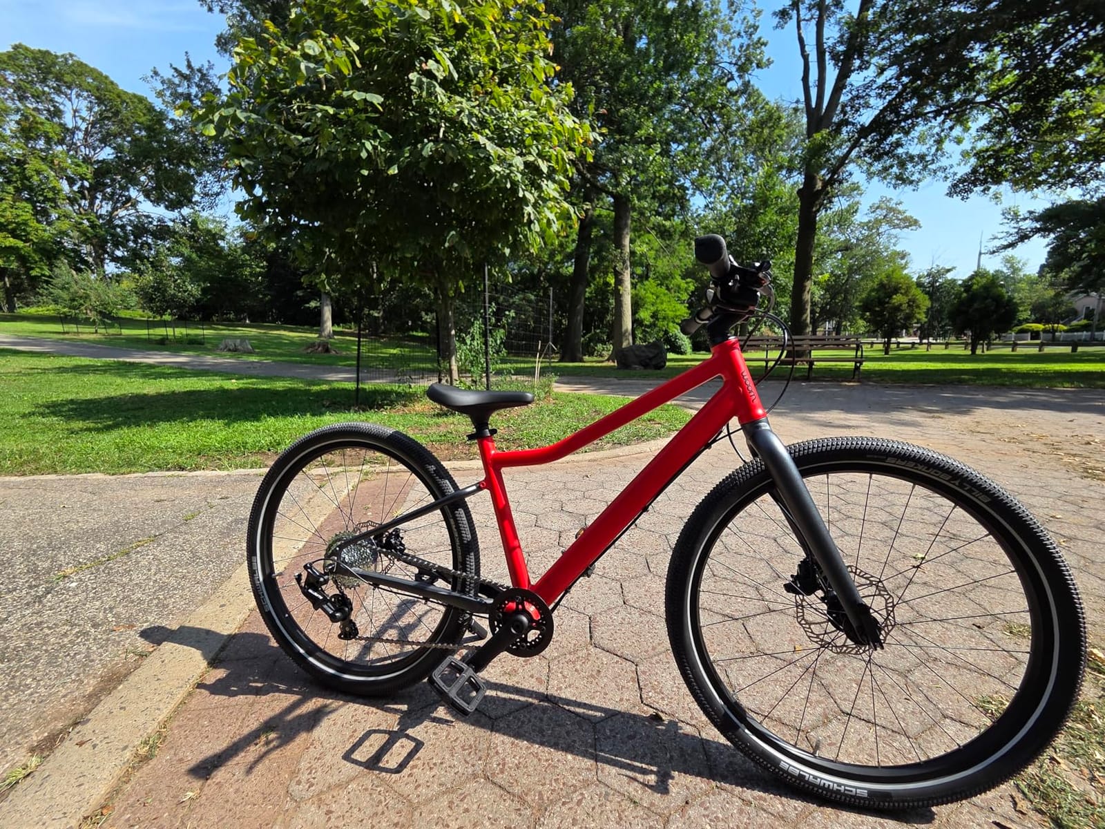 woom Explore Bicycle for Kids 6-14 Years Old, Road & Mountain Ready Bikes for Advanced Riders with Powerful Disc Brakes for Boys & Girls (20 inch, 24 inch & 26 inch Wheels) customer photo 1