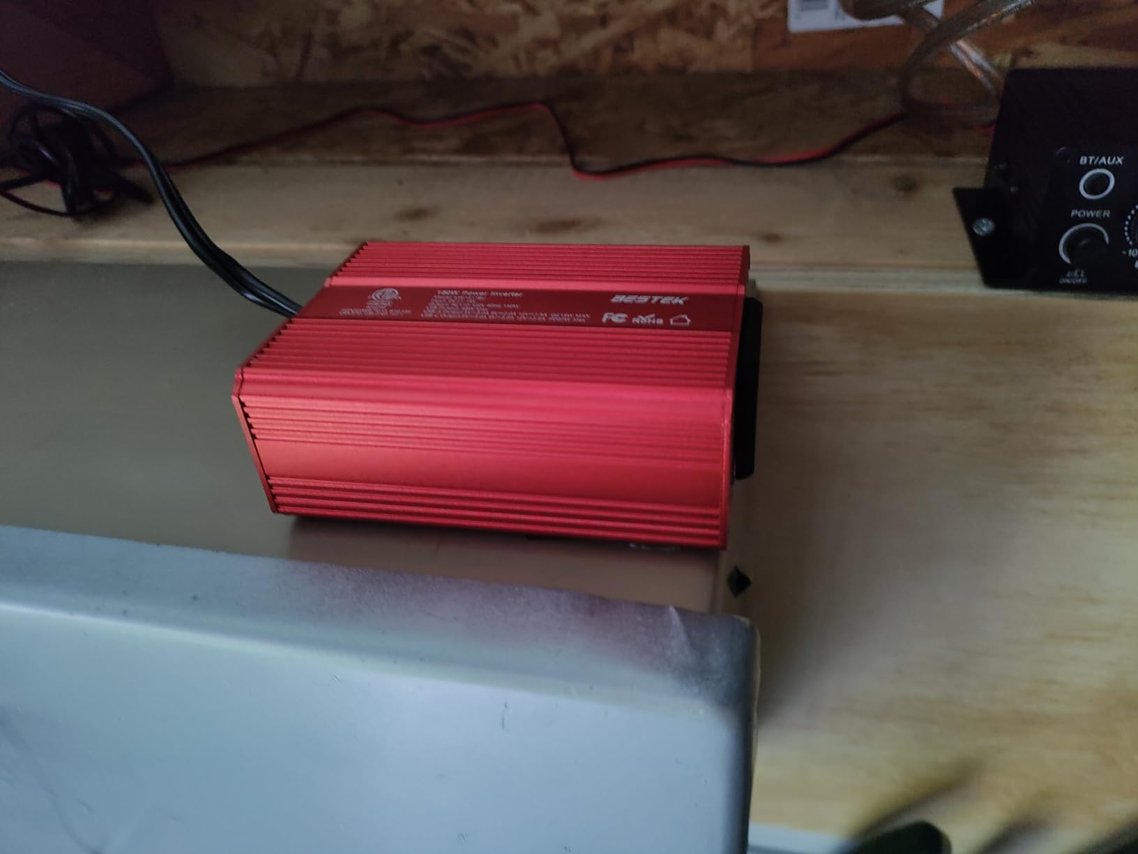 BESTEK 500W Pure Sine Wave Power Inverter DC 12V to AC 110V Car Converter | PD 30W & QC 18W Fast Charging Port, Dual AC Outlets, Car Power Plug Adapter for Solar, RV, Truck, Outdoor Camping, Road Trips customer photo 1