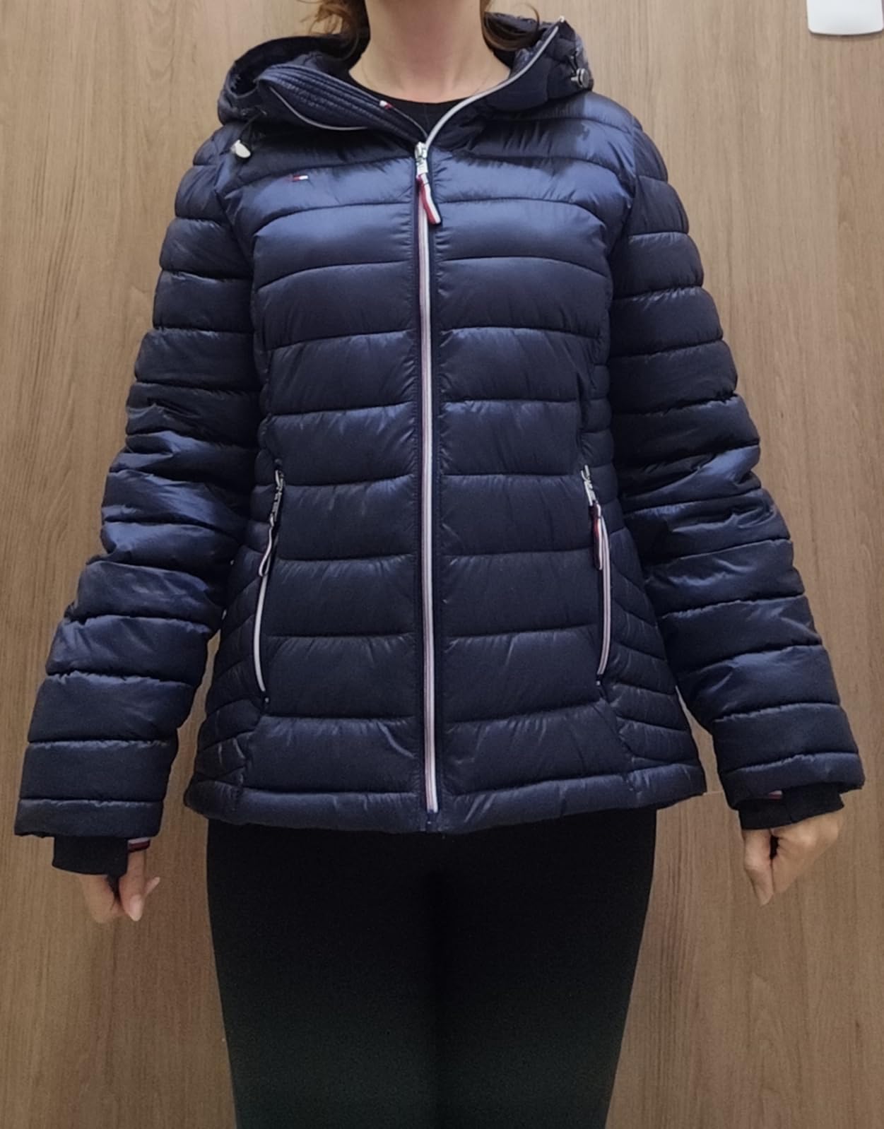 Women's Puffer Jacket, Lightweight Packable Jacket With Hood & Bag customer photo 1