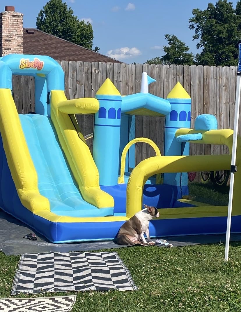 Bounce House, 8-in-1 Gameplay Mode Inflatable Bounce House for Kids customer photo 1