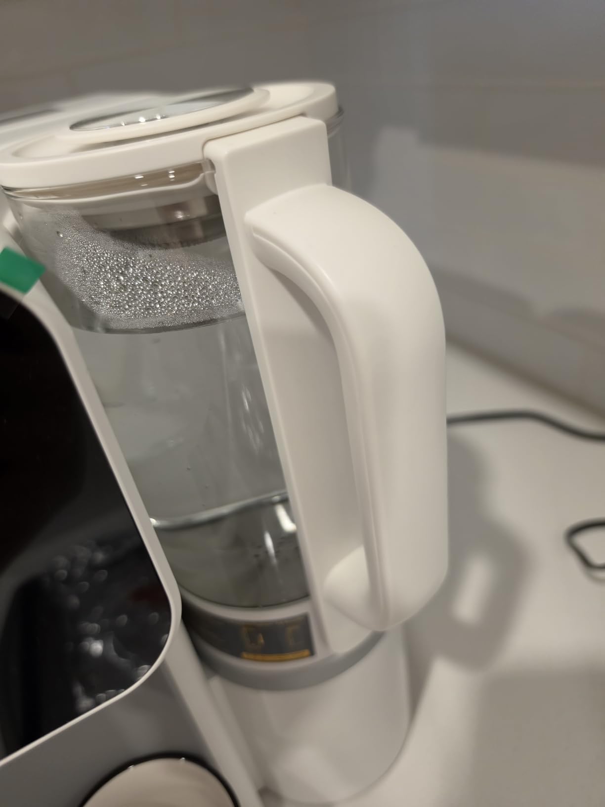 Waterdrop M6SL Mineral Reverse Osmosis Water Filter Countertop, Room-Temp | Certified to NSF/ANSI 58 & NSF/ANSI/CAN 372, 8-Stage Reverse Osmosis System, 3:1 Pure to Drain, Glass Pitcher, BPA-Free customer photo 1