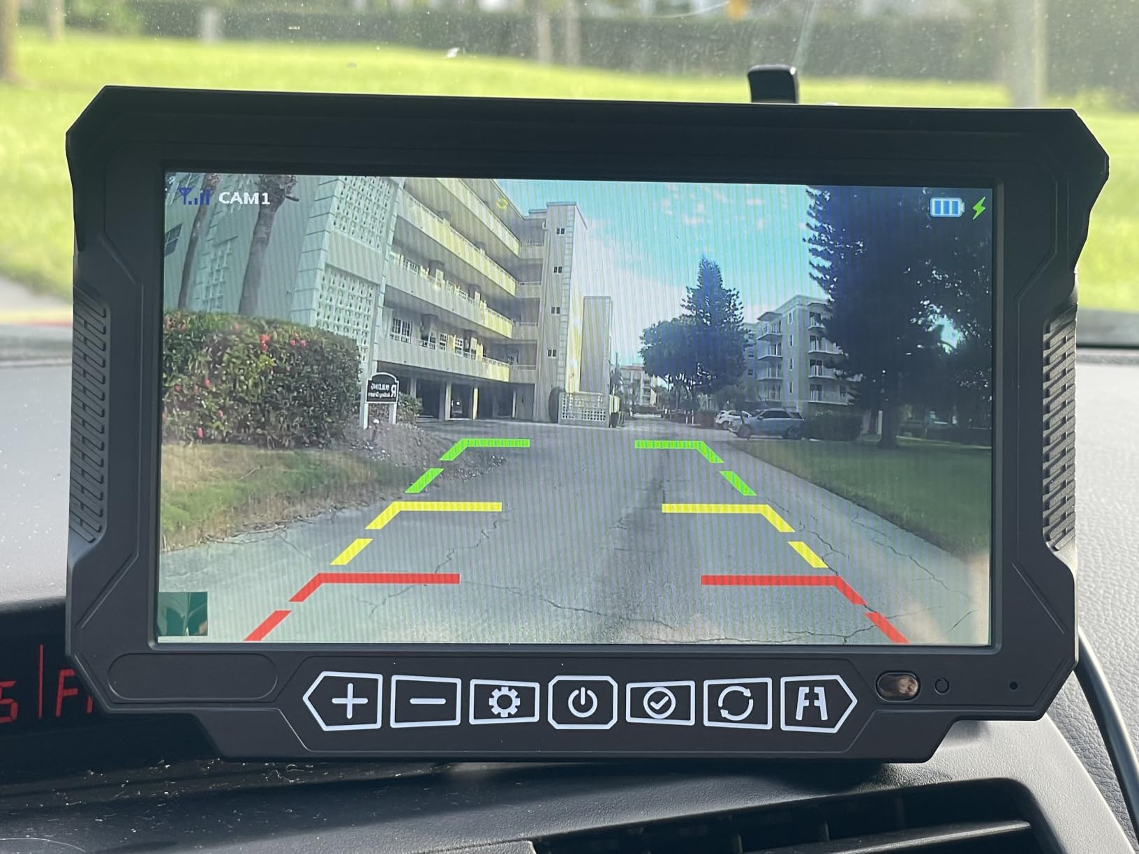 HD 1080P Magnetic Wireless Backup Camera for RV - 1-Min Easy Install | Stays Secure on Bumpy Driving for RV Trailer - 7'' Monitor for Rear View & Parking While Travel customer photo 2
