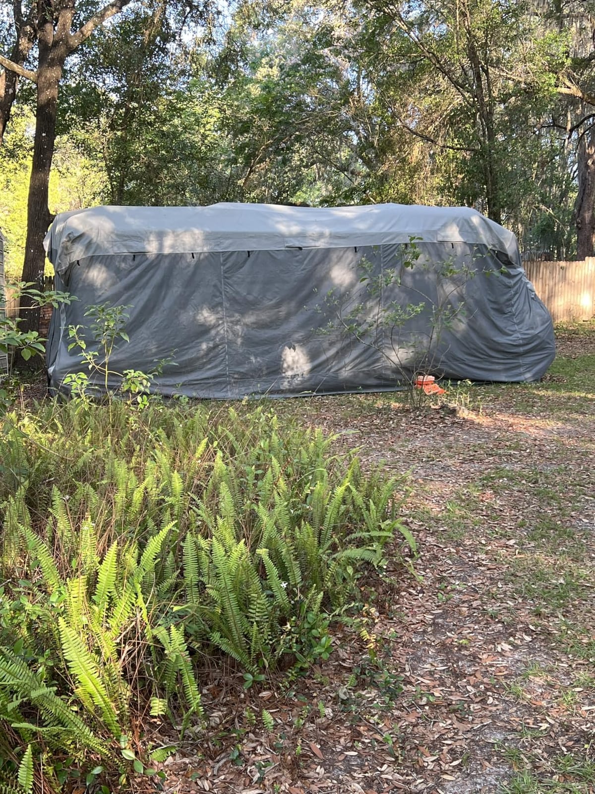 Umbrauto RV Cover 27-30ft: 9 Layers Travel Trailer Cover, Waterproof Camper Cover, Toy Hauler Cover with Tongue Jack Cover, Extra Windproof Ropes, Gutter Covers customer photo 1