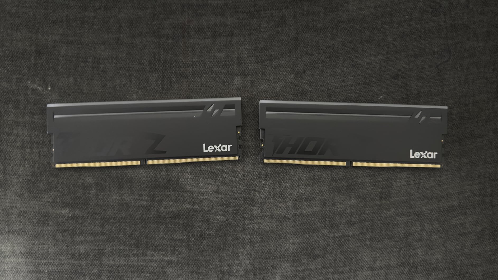 Lexar Thor Z Series RGB DDR5 RAM 32GB Kit (2x16GB) 6000 MHz, DRAM 288-Pin UDIMM Support Intel XMP 3.0 & AMD EXPO, On-die ECC, PMIC, 1.35V, High-Performance PC Computer Memory for Gaming, AI customer photo 1