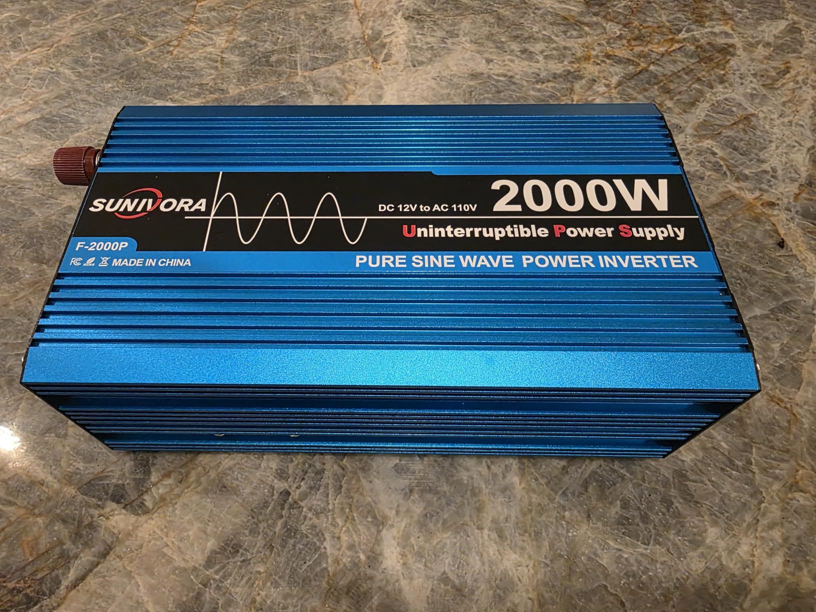 Sump Pump Battery Backup System, 2000W, Automatically Shifts to Inverter Power Ensuring Uninterrupted Operation, Essential for Basement Protection Emergency and Power Outage, Pure Sine Wave Output UPS customer photo 2