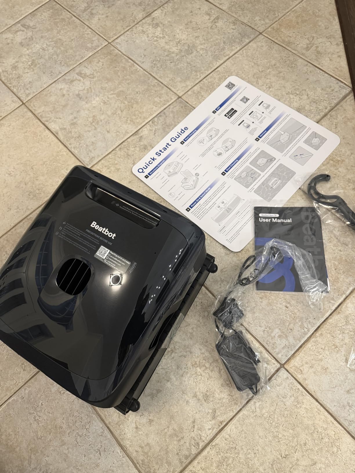 Beatbot Sora 70 Pool Vacuum Robot, 360 Top-to-Bottom Cleaning, Smart Surface Parking, 6L Capacity, 6800GPH Super Power for Above & In-Ground Pools Up to 3,200 sq. ft customer photo 1