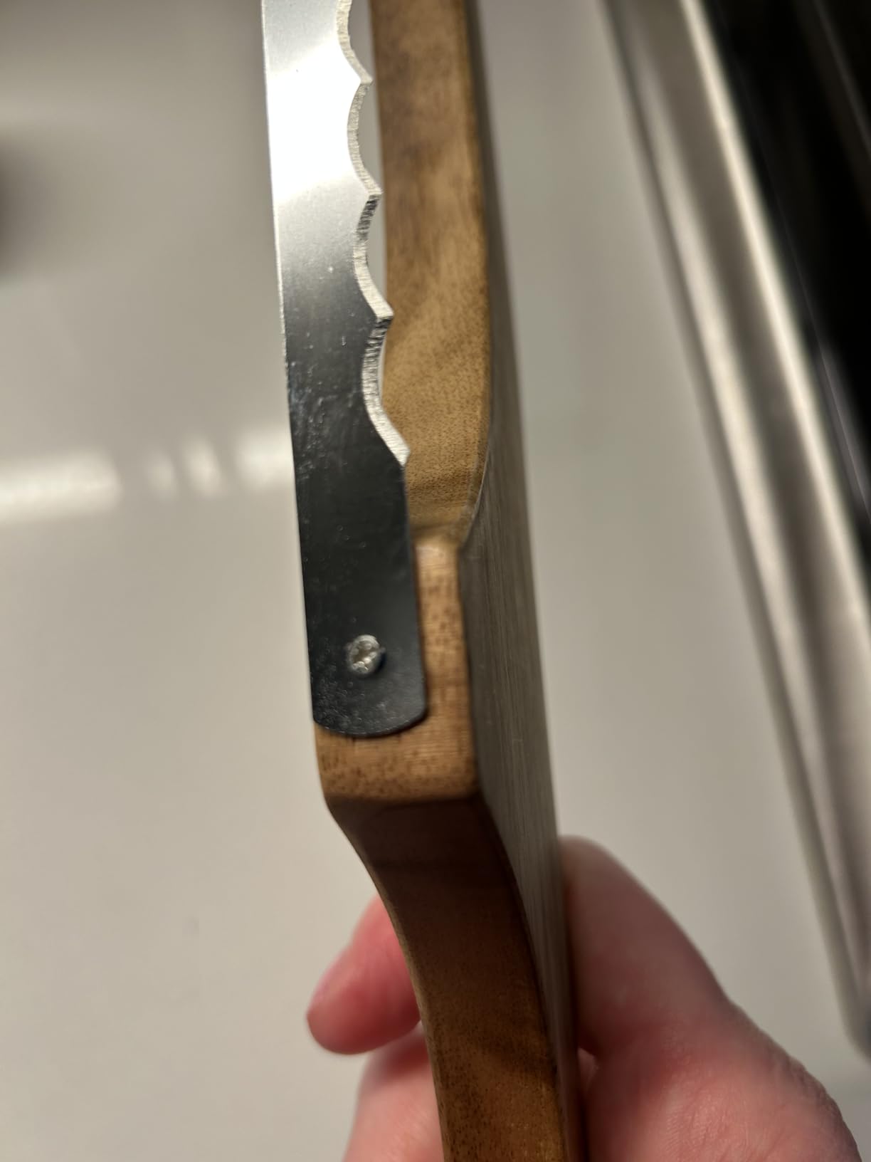 RAPSAKEMOH Sourdough Bread Knife, Bread Slicer for Homemade, Even Slicing | 15.7