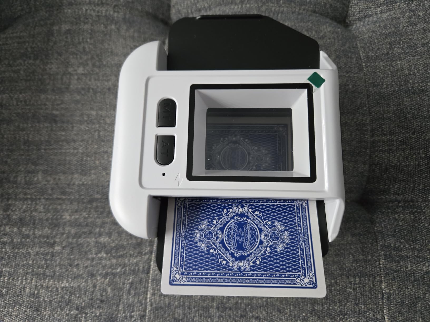 Automatic Card Shuffler, Card Shuffler Machine for 1-2 Decks | Auto/ Manual Modes, USB-C Rechargeable, Compatible with UNO, Texas Hold'em Poker, Mahjong, Bridge, Rummy, Skip-Bo, Phase 10 customer photo 2