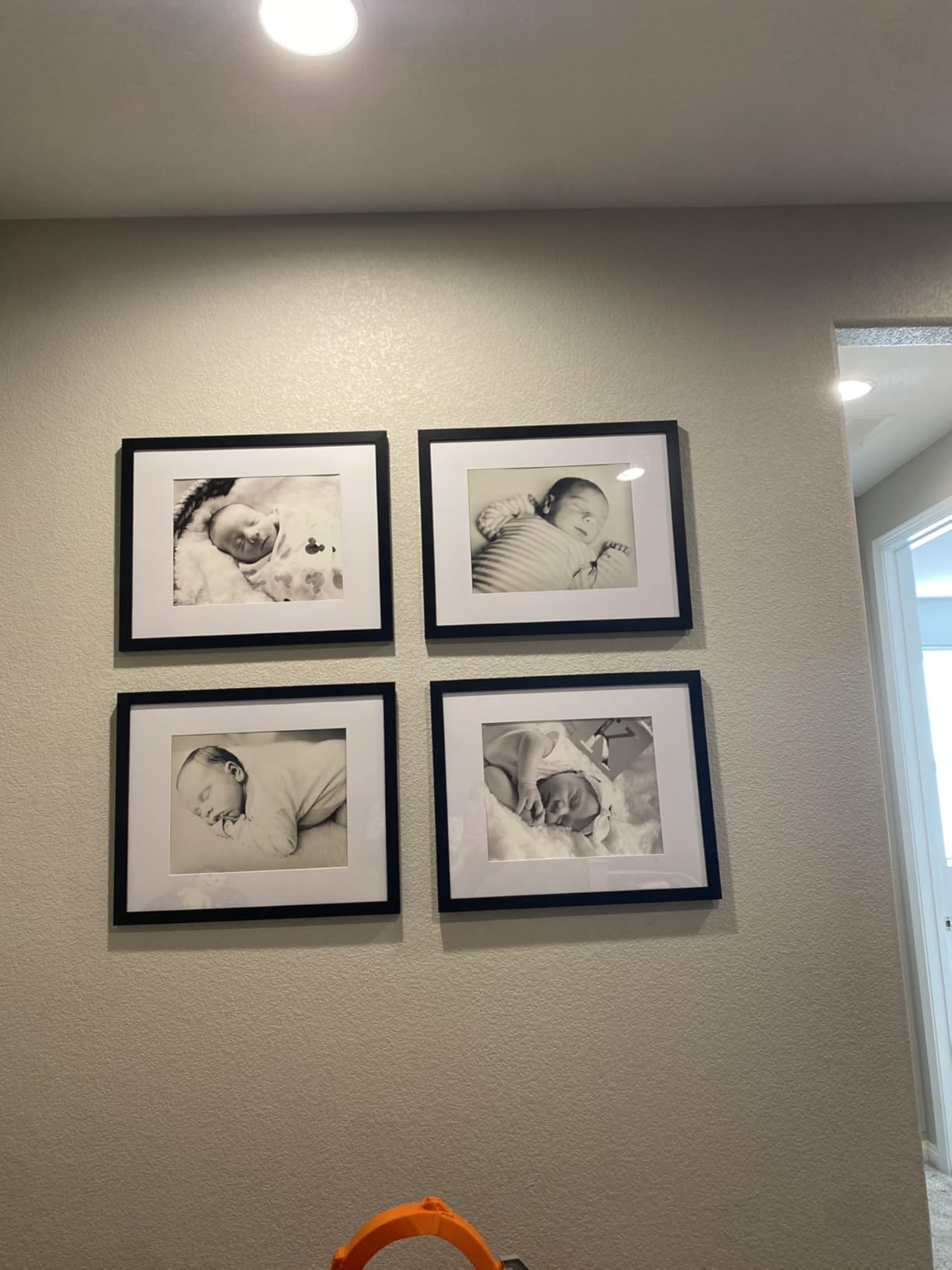 SESEAT 12.5x12.5 Vinyl Record Frames For Wall Display Set of 4 | album frames for vinyl records for Wall Art Display, Gallery Wall Photo Frames, Black customer photo 1