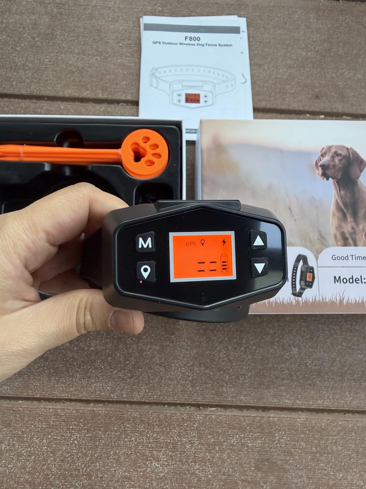 GPS Wireless Dog Fence Collar System 2 Mode Boundary IPX7 No Monthly Fee | 2026 GPS Chip Invisible Virtual Fence, Circular/Free-Form Boundary, Rechargeable Outdoor Pet Containment System for All Dogs customer photo 2