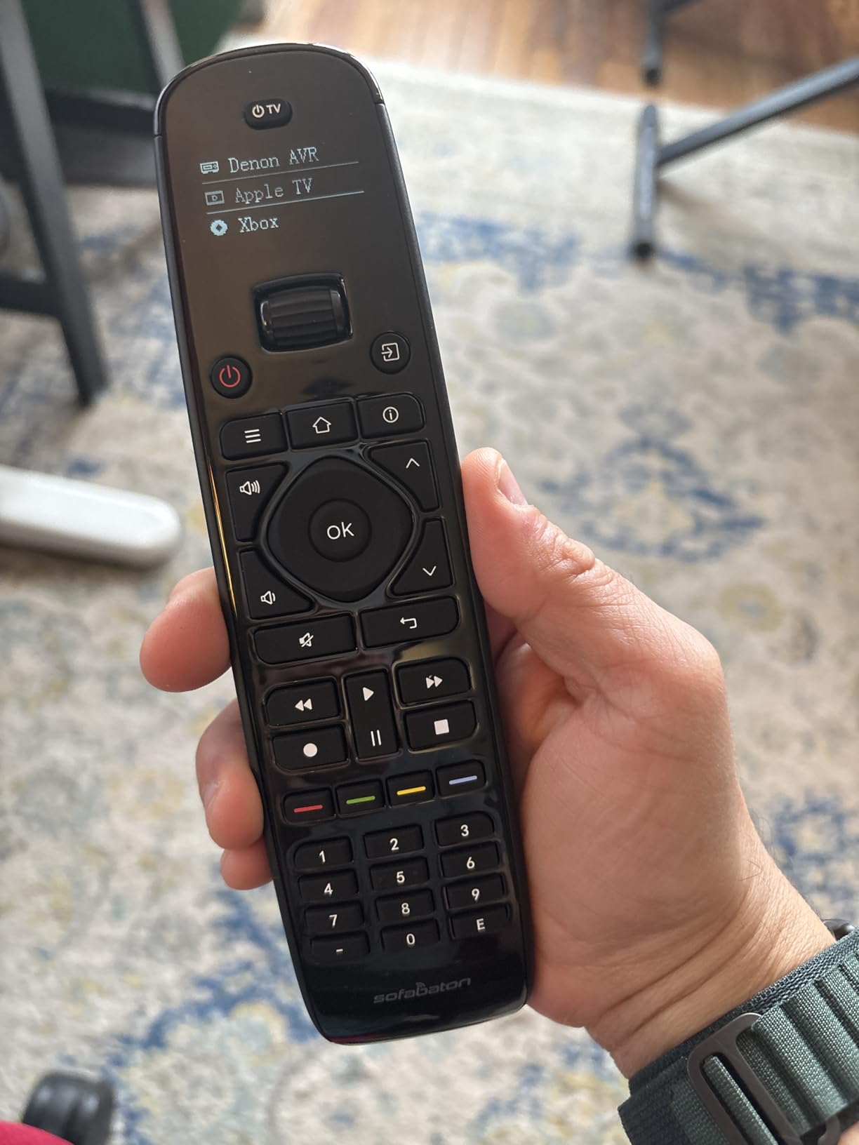 SofaBaton U3 Universal Remote Control with Scroll Wheel, Air Mouse, Bluetooth Multipoint, Smart Remote All in One with Customize Button customer photo 2