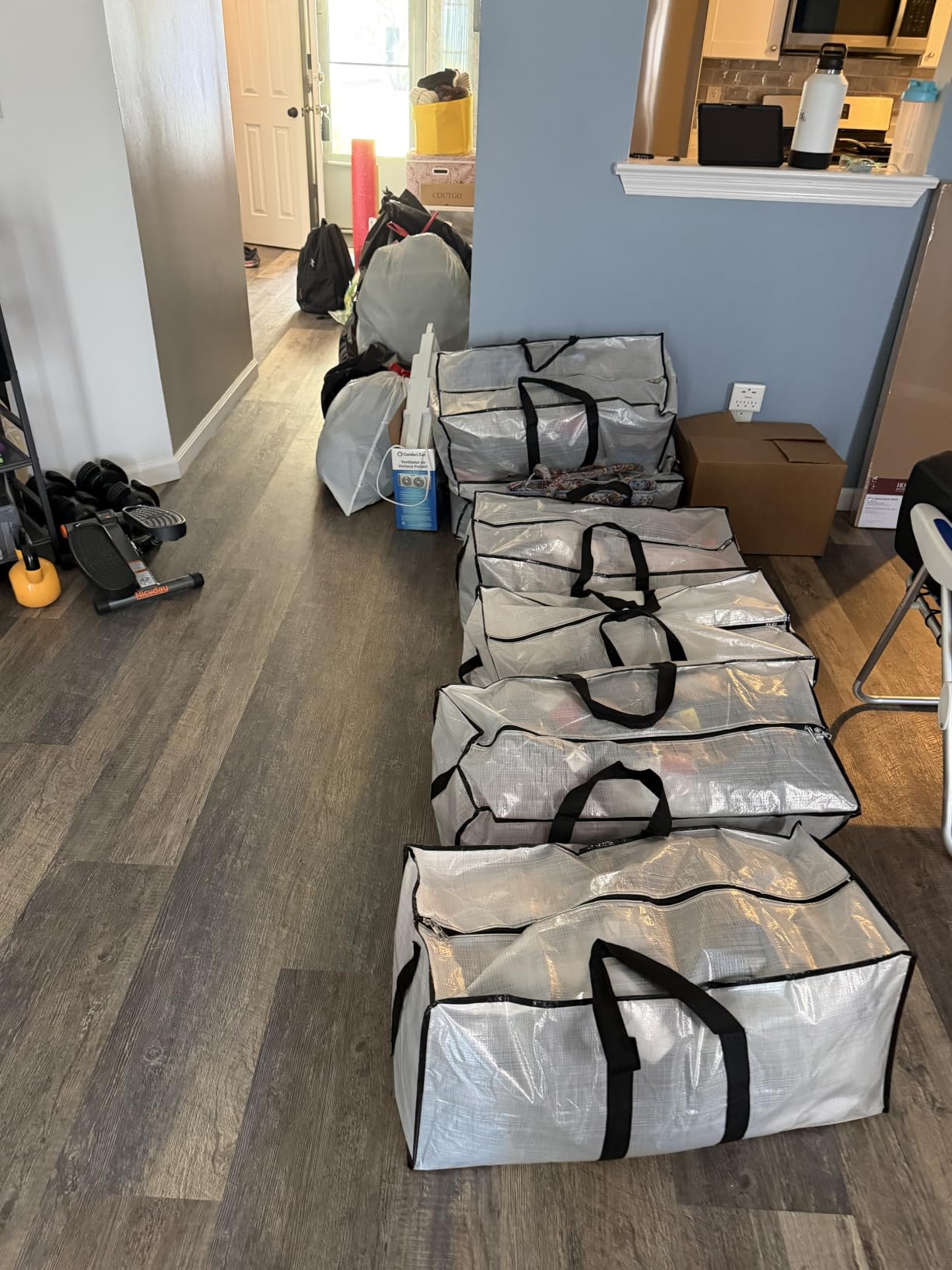 HOMESURE Supports 200lbs Heavy Duty Moving Bags - 8 Pack customer photo 1