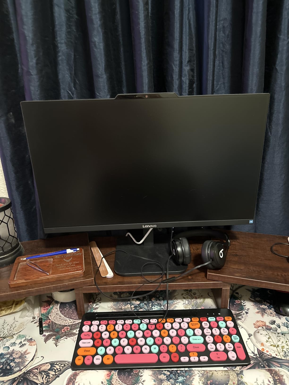 Lenovo IdeaCentre All-in-One Desktop Computer, 24