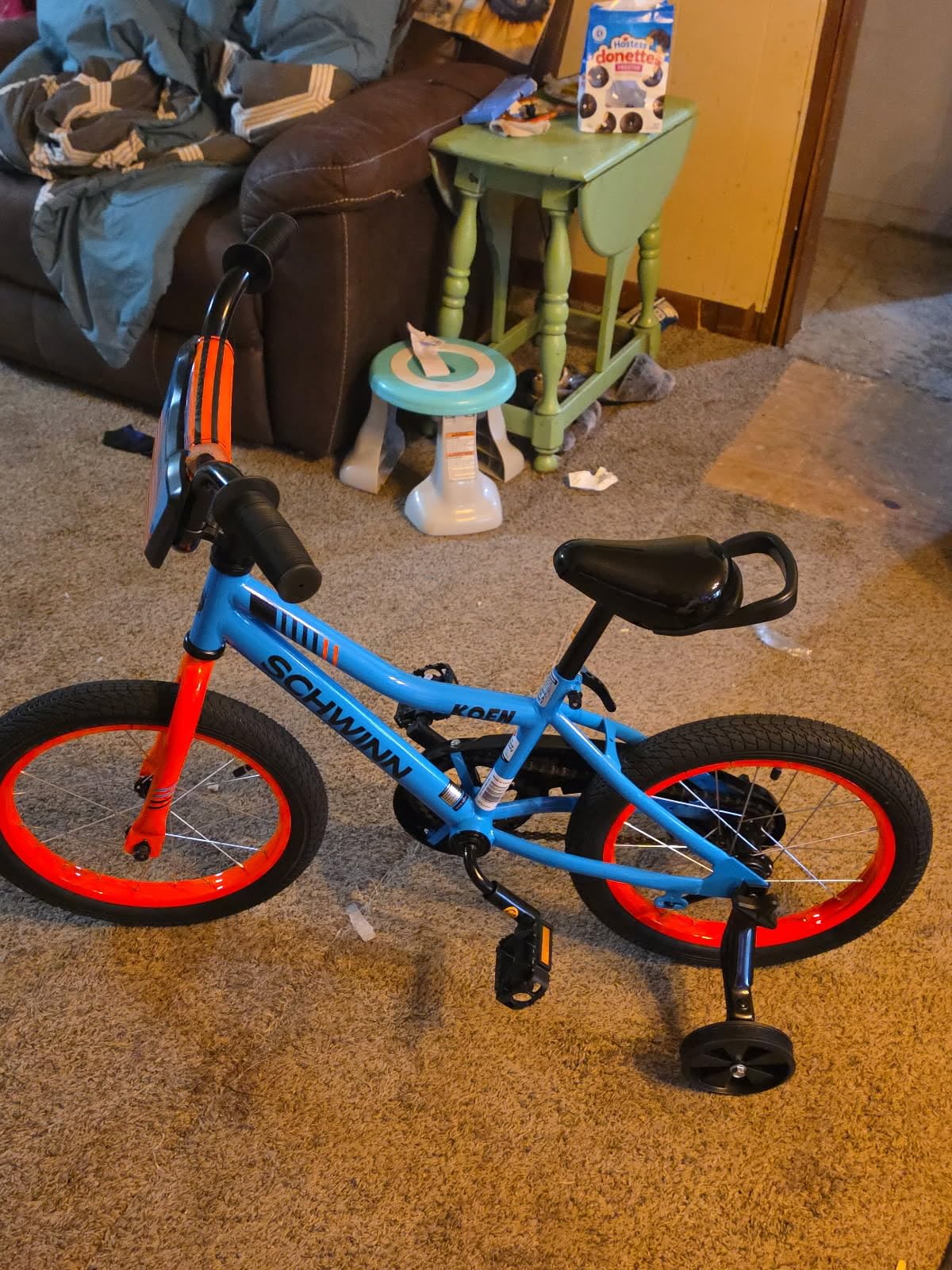 Schwinn Koen 16-Inch Bike for Kids Ages 5-7, Built for Safety and Comfort, Quick Assembly, Beginner Training Wheel Bicycle customer photo 1