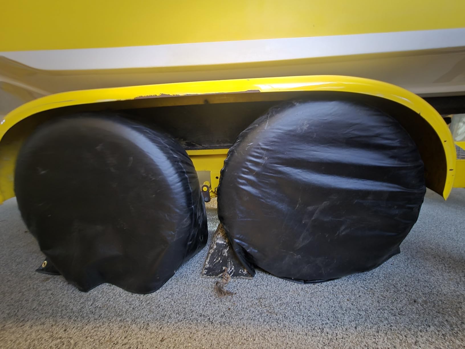 VINPATIO Class A RV Cover Fits 34'-37' RV: Extra Thick 7 Layers Top, Heavy Duty Waterproof Class A Motorhome Cover with 3 Extra Windproof Long Straps, Gutter Covers customer photo 2