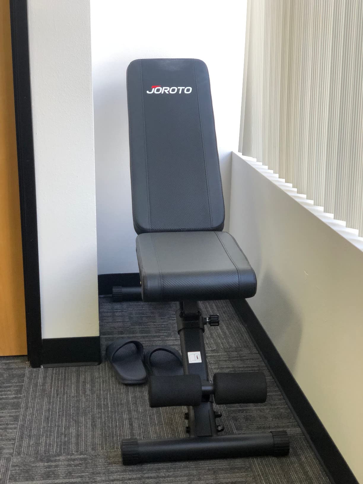 JOROTO Adjustable Weight Bench, Foldable Incline Decline Flat Workout Bench | ASTM-Certified 1300LBS, Hyper Back, Leg Extension and Preacher Curl, All-in-One Roman Chair, Ab Sit-Up Bench for Home Gym customer photo 1