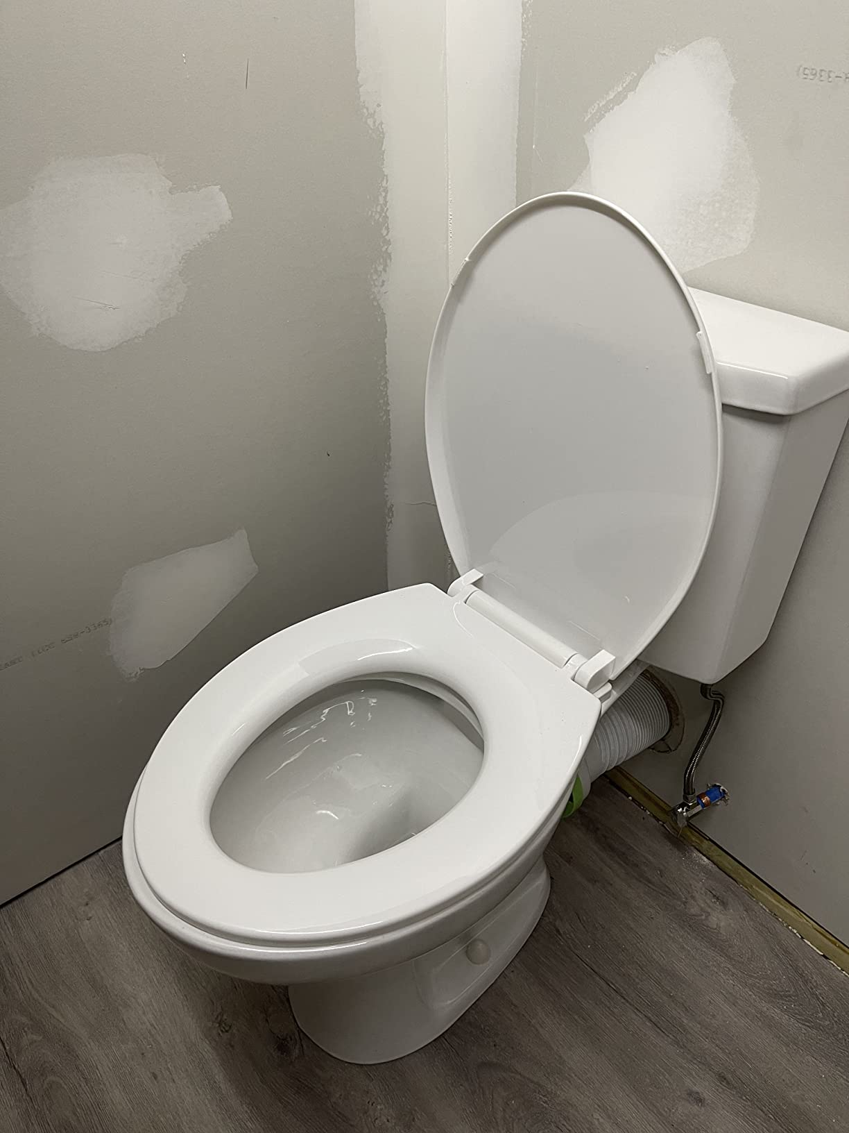 SUPERFLO 750W Macerating Toilet System, Upflush Toilet | Powerful Macerator Pump, 4 Water Inlets for Toilet, Sink & Shower, Basement Toilet System for Bathroom & Garage, Easy Install customer photo 1