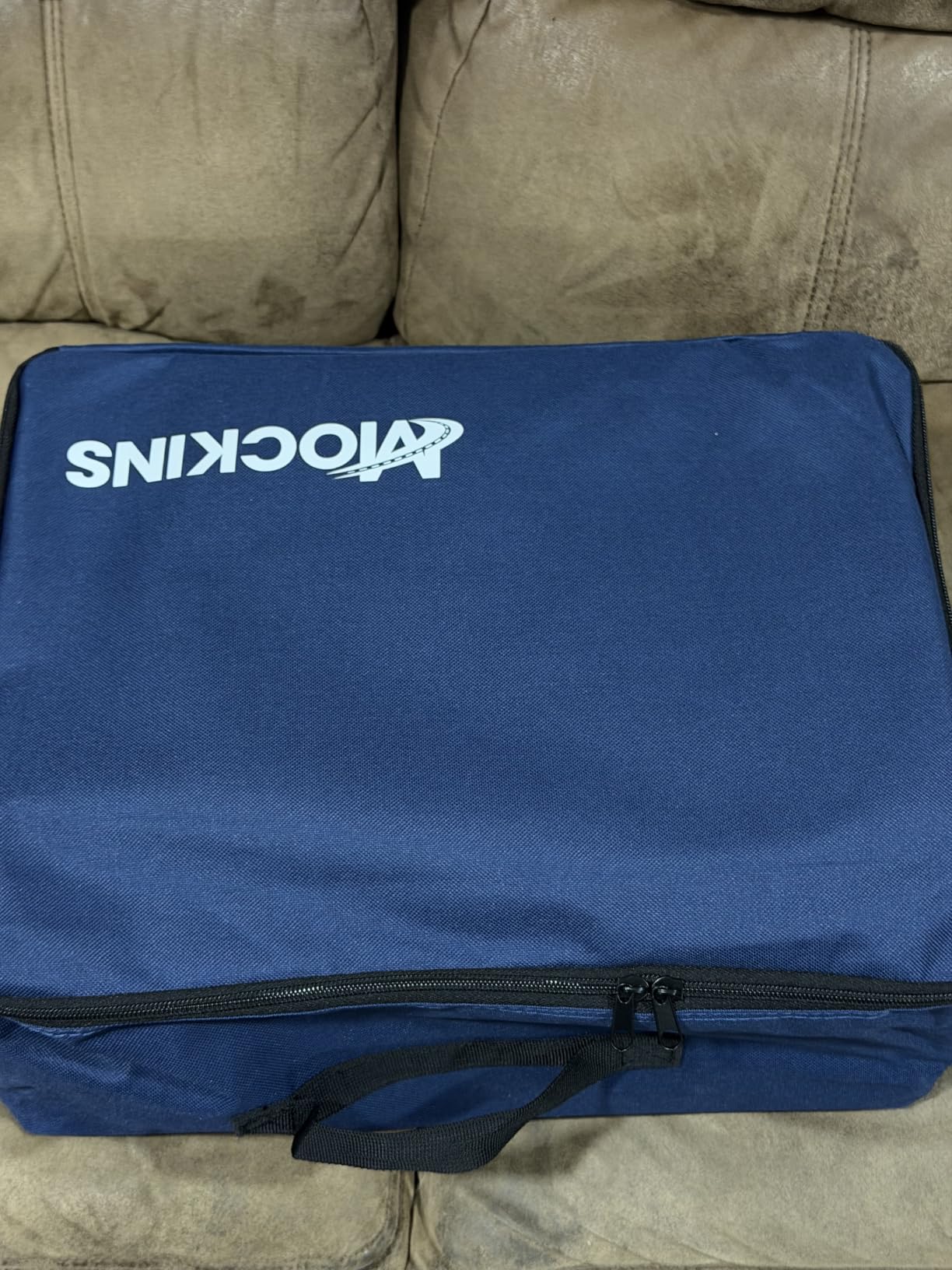 Mockins 30 Cu Ft Navy Blue Heavy Duty Rooftop Cargo Carrier Bag 60