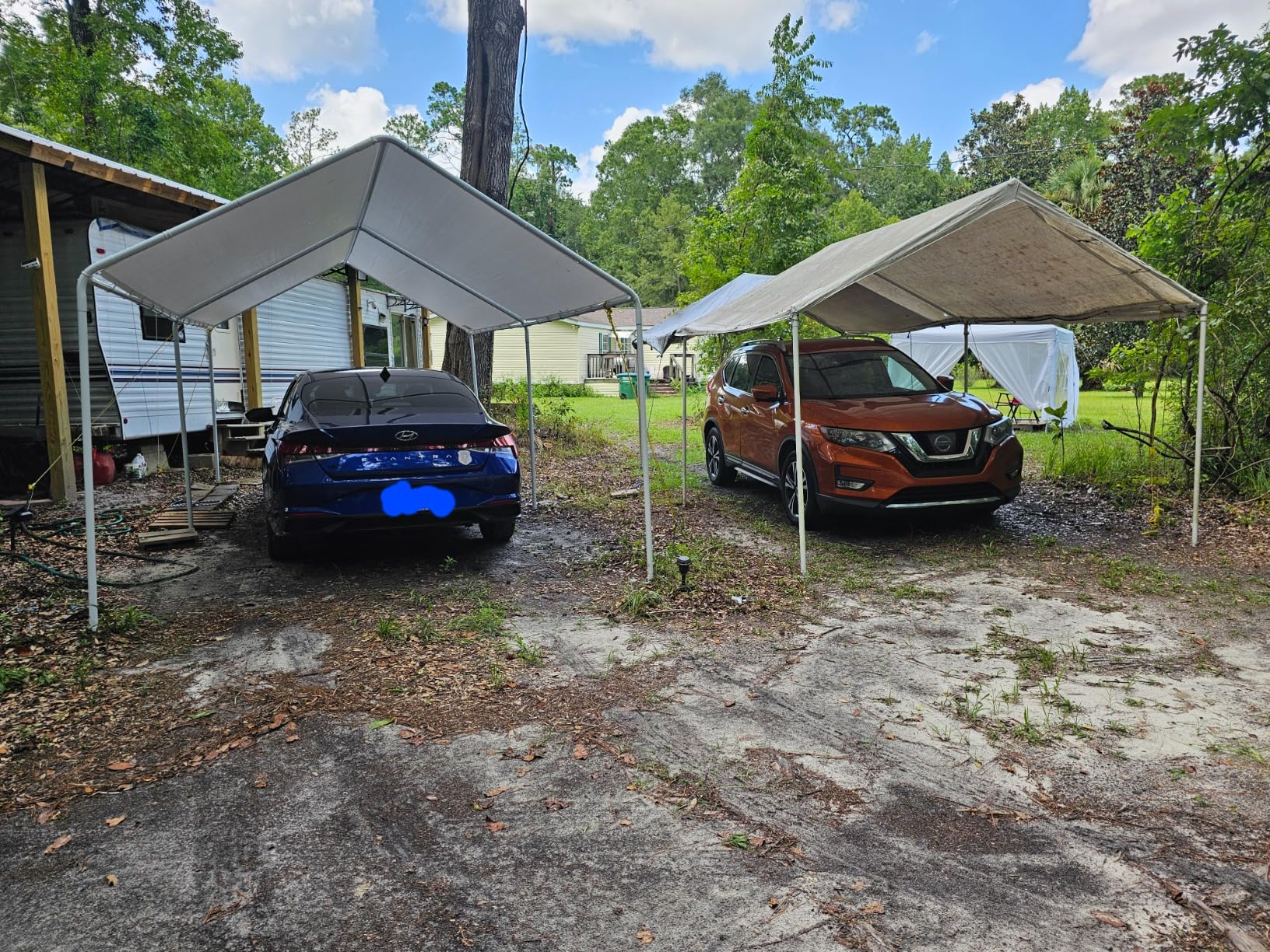 Quictent 14x20x15 FT RV Metal Carport, Heavy Duty Reinforced Steel Shelter with Side Panel, Extra Tall Outdoor Garage Canopy for RV, Boat, Truck and Farm Equipment customer photo 1