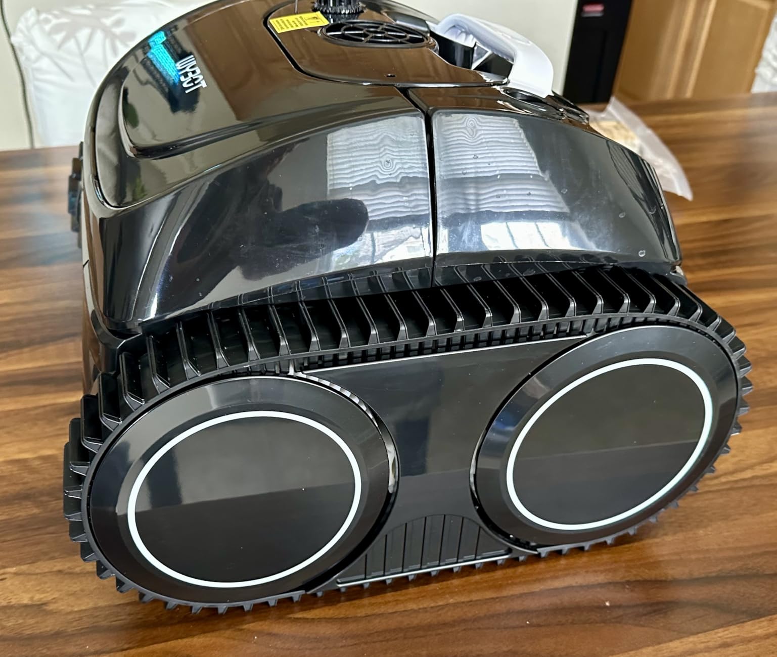 2026 WYBOT C1 Cordless Pool Vacuum Robot for Inground Pools - Auora Green | 4-in-1 Above Ground Cordless Pool Cleaner Lasts 160 Mins Runtime, Smart Navigation, Support App Control customer photo 2
