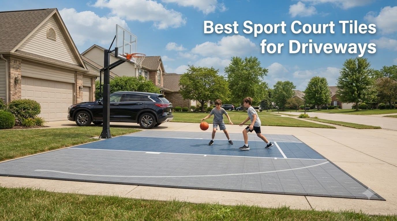 Best Sport Court Tiles for Driveways
