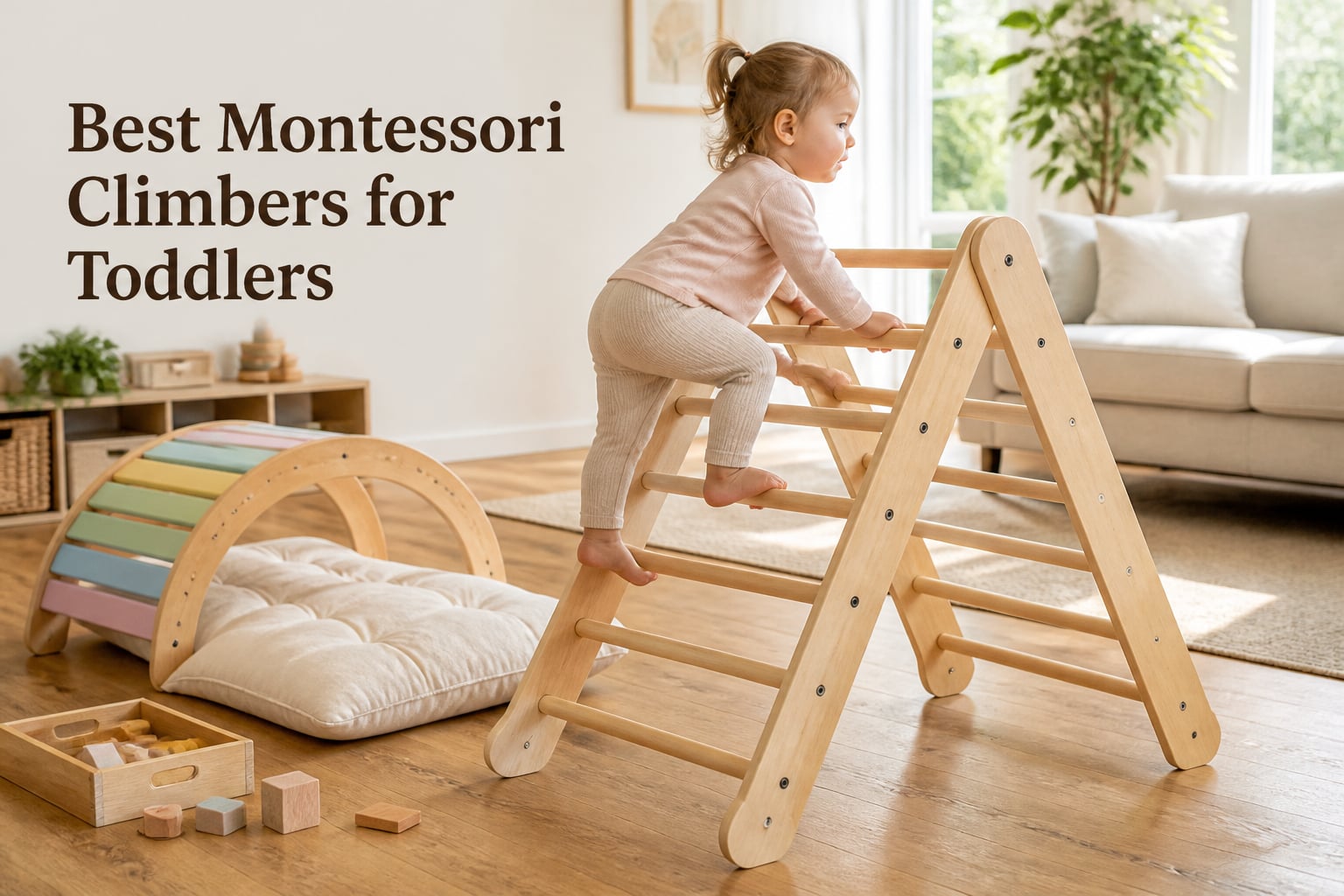 Best Montessori Climbers for Toddlers