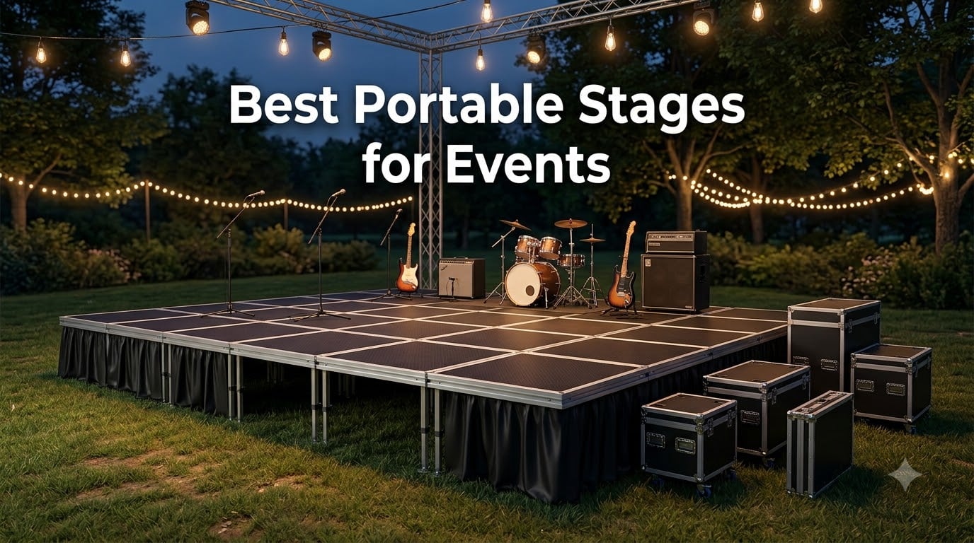 Best Portable Stages for Events