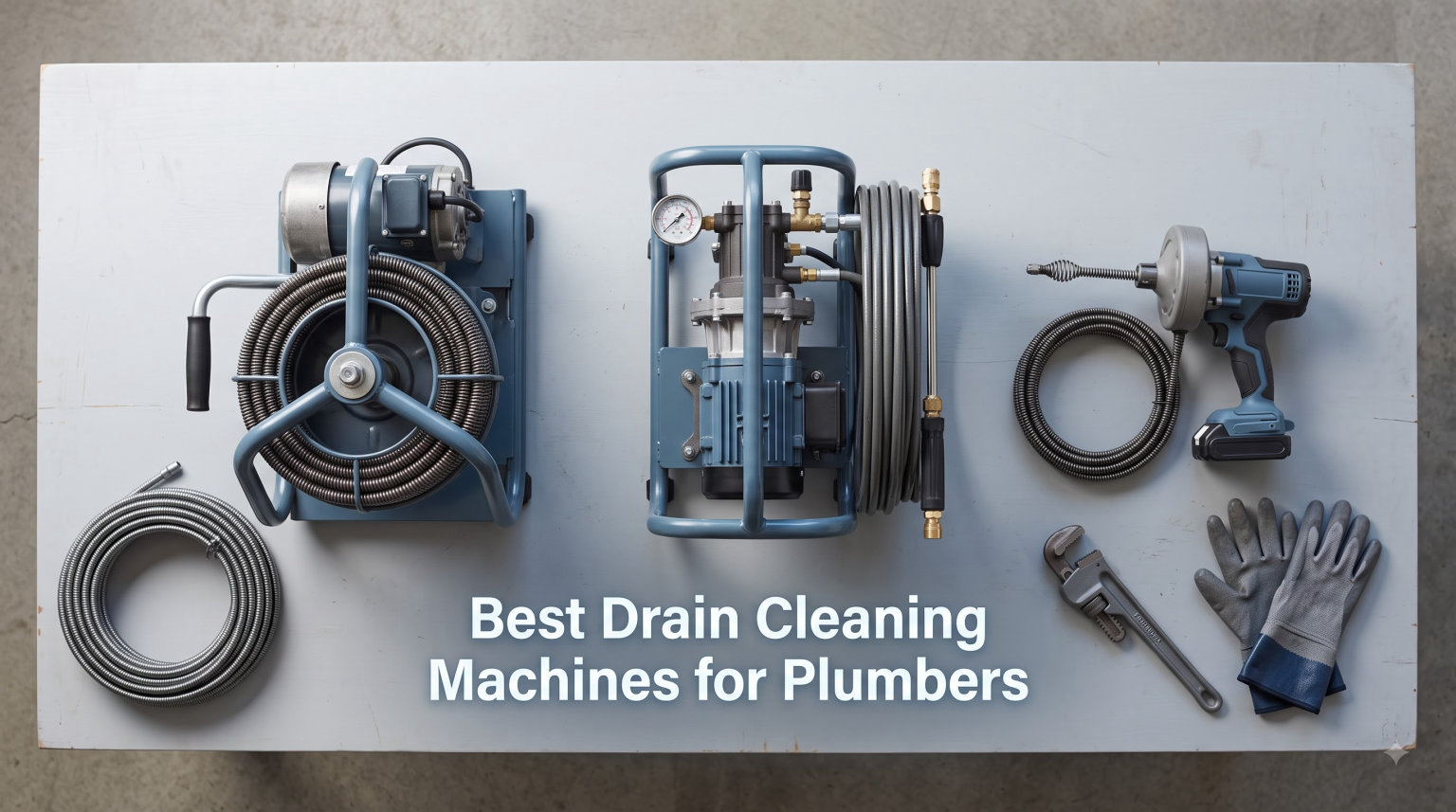 Best Drain Cleaning Machines for Plumbers