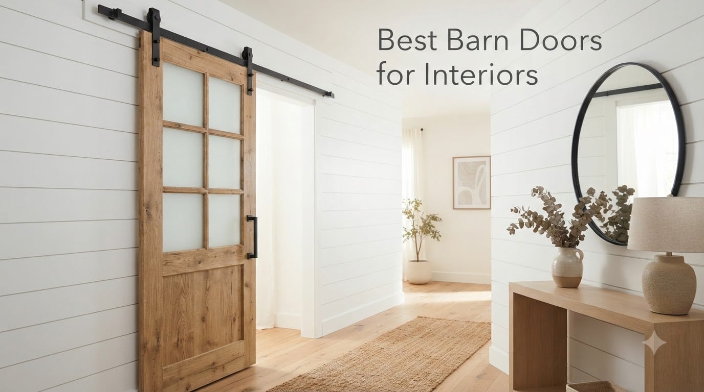 Best Barn Doors for Interiors