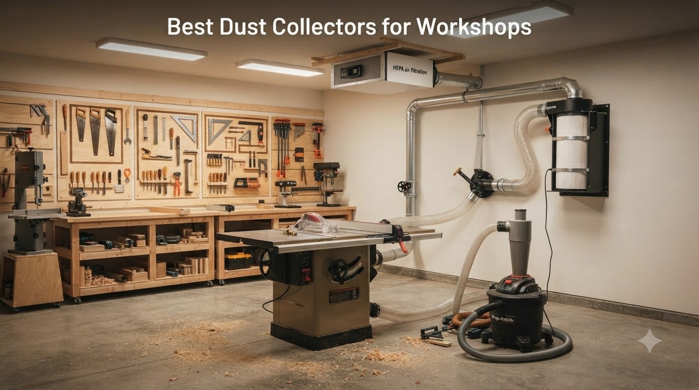 Best Dust Collectors for Workshops