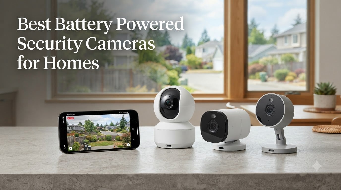 Best Battery Powered Security Cameras for Homes