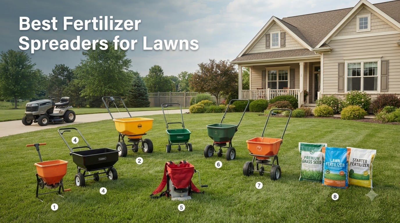 Best Fertilizer Spreaders for Lawns