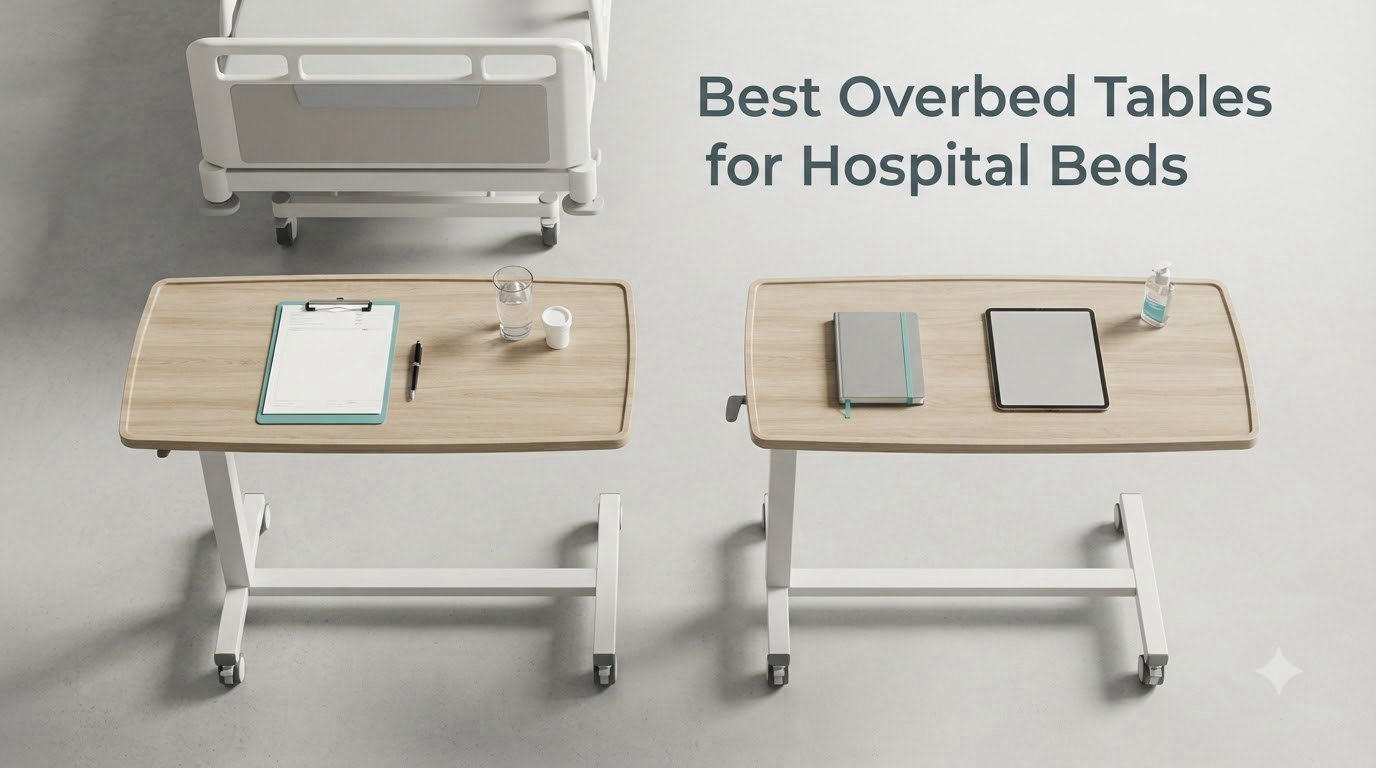 Best Overbed Tables for Hospital Beds