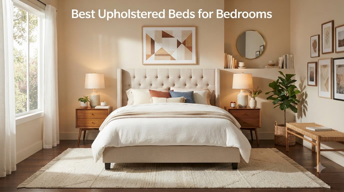 Best Upholstered Beds for Bedrooms