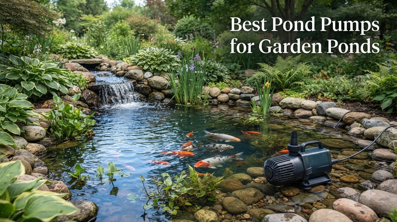 Best Pond Pumps for Garden Ponds